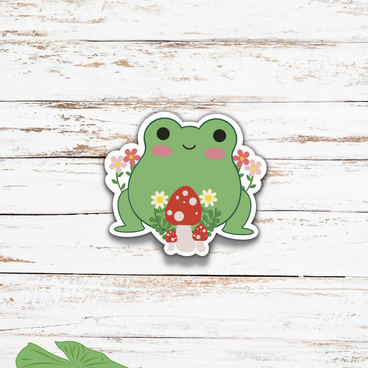 Cute Frog Sticker