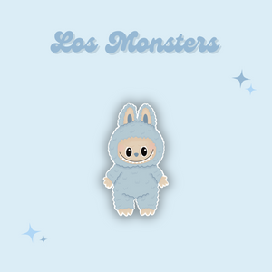Los Blue Monster Sticker