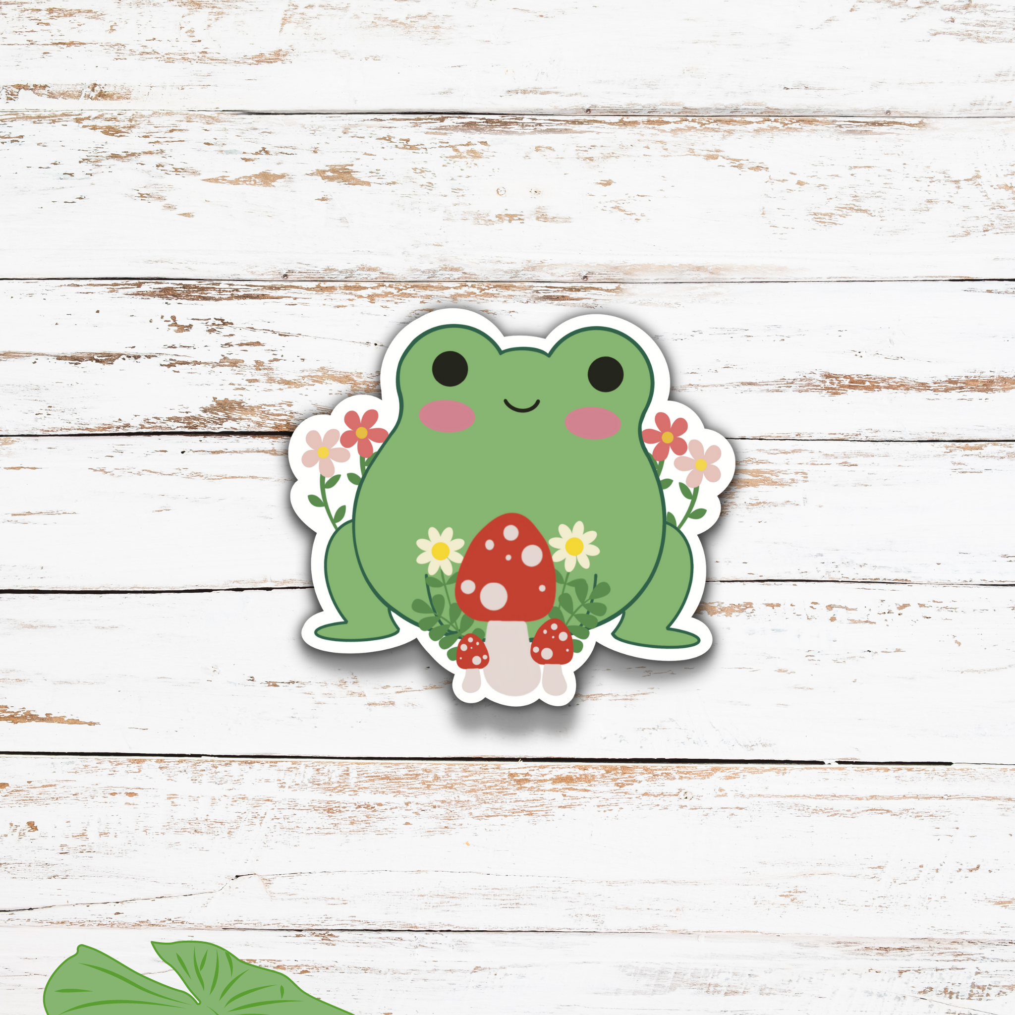 Cute Frog Sticker