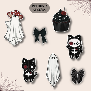 Cute Spooky Sticker Set