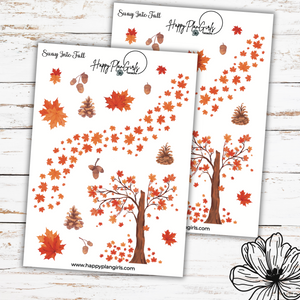 Sway Into Fall Planner Sticker Sheet