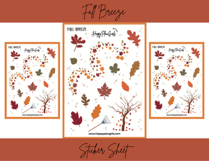 Fall Breeze Sticker Sheet