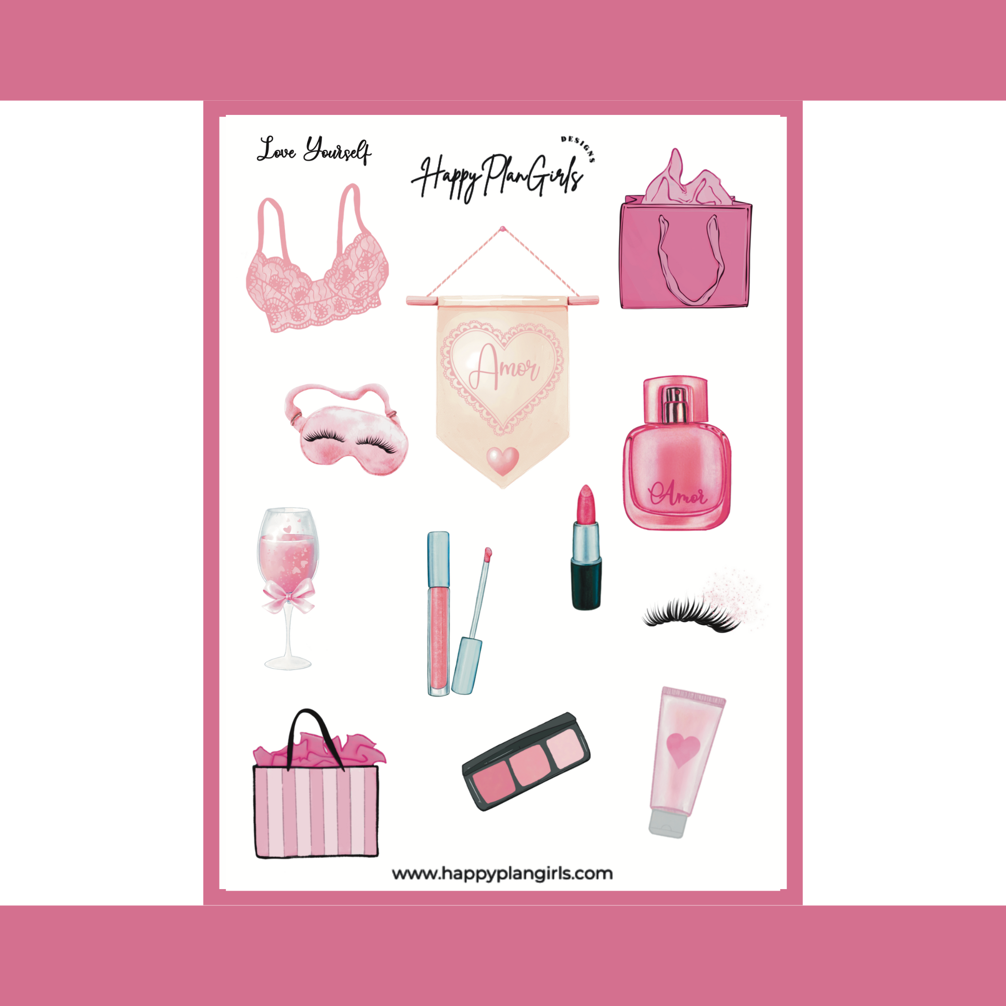 Love Yourself Sticker Sheet