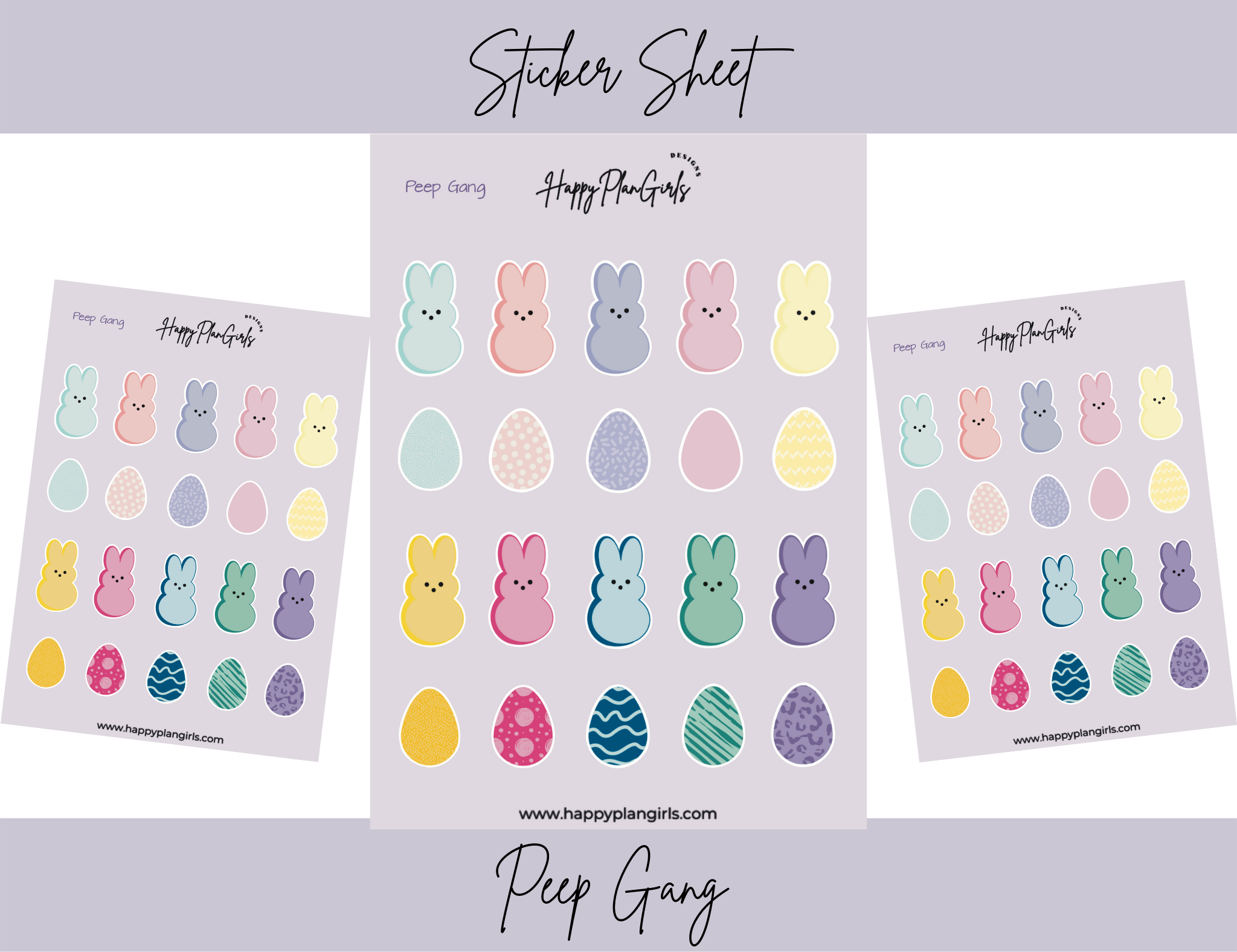 Peep Gang Sticker Sheet