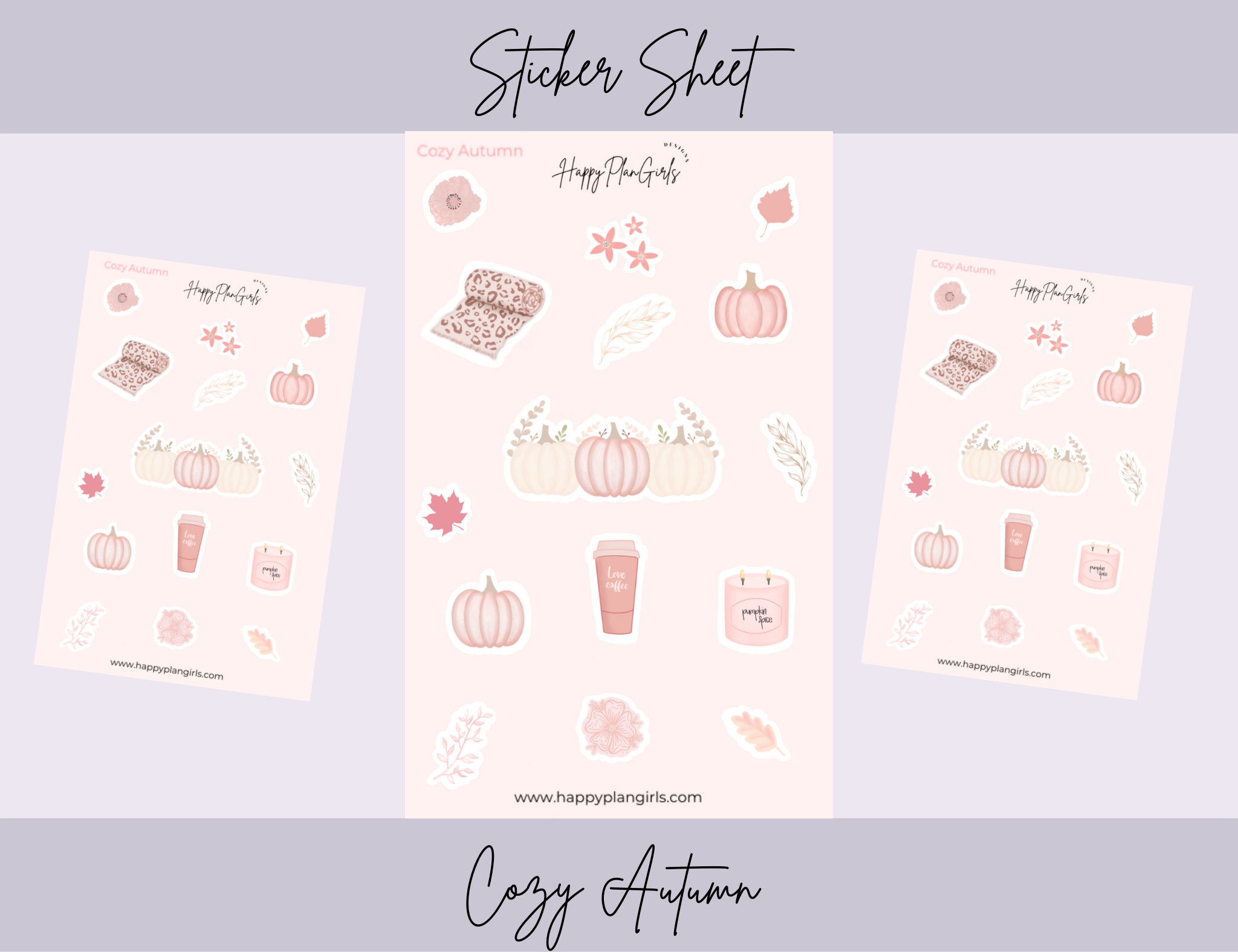 Sticker Sheet "COZY AUTUMN"