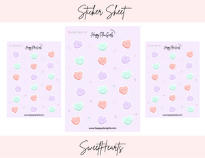SweetHearts Sticker Sheet
